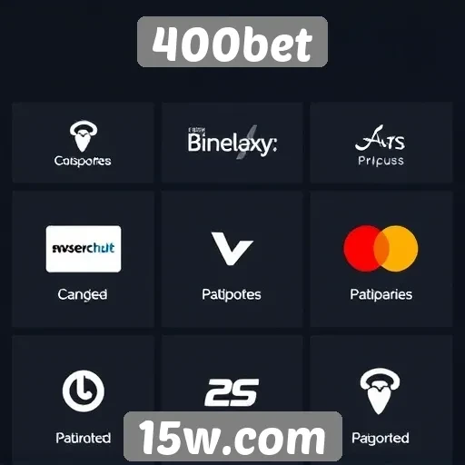 Métodos de pagamento aceitos no 400bet